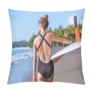 Personality  Swimsuit Pillow Covers