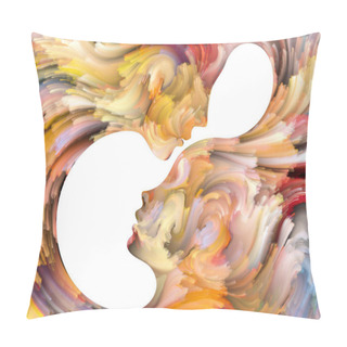 Personality  Digital Paint Background Pillow Covers