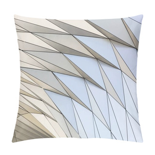 Personality  Graphic Details Of Musee Des Confluences In Lyon, France  Pillow Covers