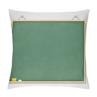Personality  Big Horizontal Green Blackboard Pillow Covers