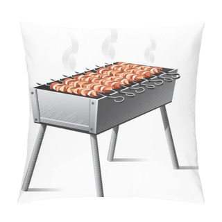 Personality  Meat In The Brazier Pillow Covers