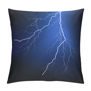 Personality  Detailed Lightning Vector Pillow Covers