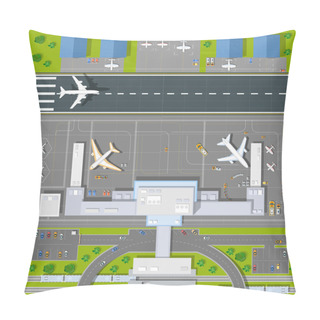 Personality  Overhead   Point Of View Airport Pillow Covers
