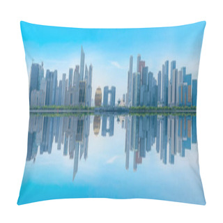 Personality  Urban Buildings And Skylines In Hangzhou Pillow Covers