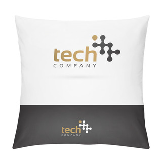 Personality  Graphic Geometric Tech Symbol Pillow Covers