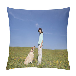 Personality  Dog Trainer Pillow Covers