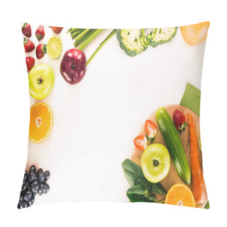 Personality  Fresh Vegetables, Fruits And Berries Pillow Covers