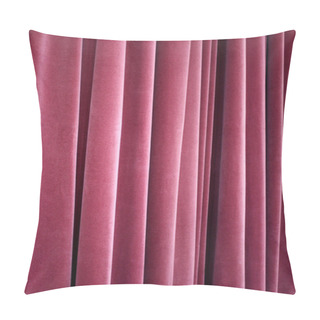Personality  Red Theater Velvet Curtain Pillow Covers