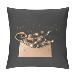 Personality  Christmas Balls In Envelope Pillow Covers