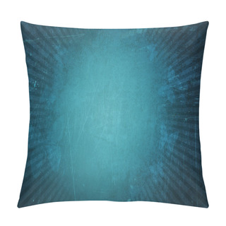 Personality  Blue Grunge Vintage Background Pillow Covers