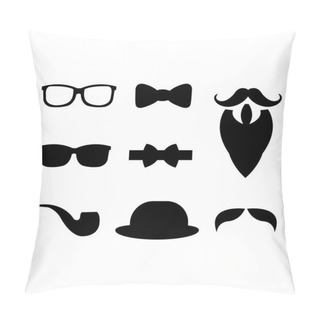 Personality  Set Of Hipster Elements Pillow Covers