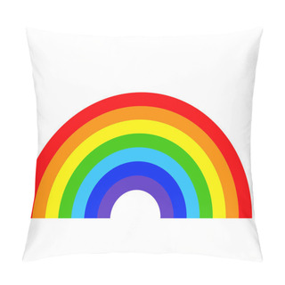Personality  Rainbow. Rainbow Icon. Rainbow App. Rainbow Icon Flat. Rainbow Icon Art. Homosexual Minority Concept Icon.Rainbow Concept Image. Rainbow Icon Web. Rainbow Icon App. Rainbow Icon Sign. Rainbow Icon New Pillow Covers