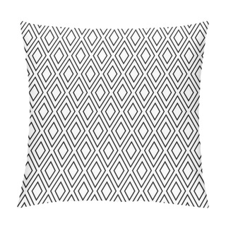 Personality  Abstract Seamless Geometric Diamonds Pattern. Vector Art. Pillow Covers