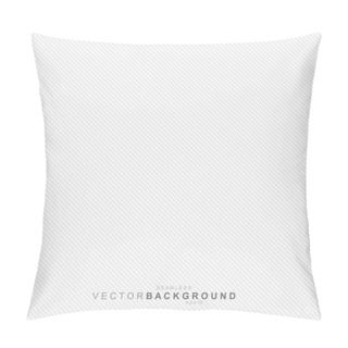 Personality  White Texture, Seamless Striped Pattern. Vector Background Pillow Covers