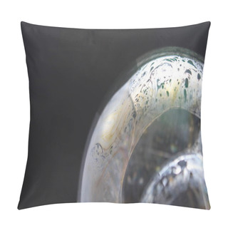 Personality  Beautiful Photo Of A Soap Bubble Difficult To Achieve Pillow Covers