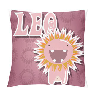 Personality  Zodiac Sign Leo Pillow Covers