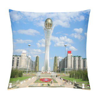 Personality  Bayterek Tower In Astana Pillow Covers