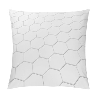 Personality  White Hexagonal Tile Pillow Covers