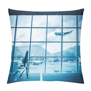 Personality  Modern Airport Scene Pillow Covers