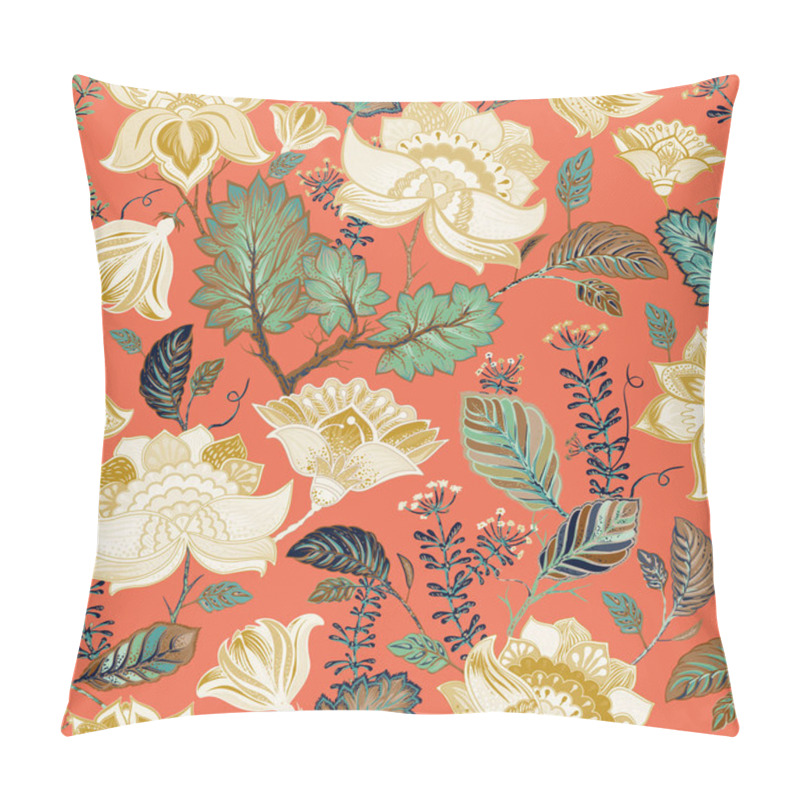Personality  Floral seamless patter, provence style pillow covers