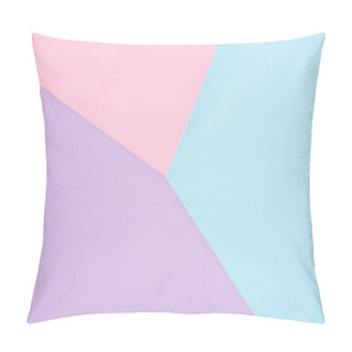 Personality  Background Made Of Pastel Colors Papers Pillow Covers