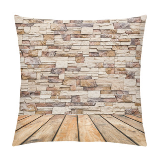 Personality  Room Interior With Brick Wall Pillow Covers