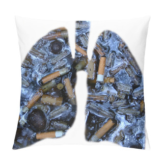 Personality  Smokers Lungs Pillow Covers