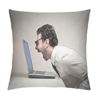 Personality  Stress Businessman Pillow Covers