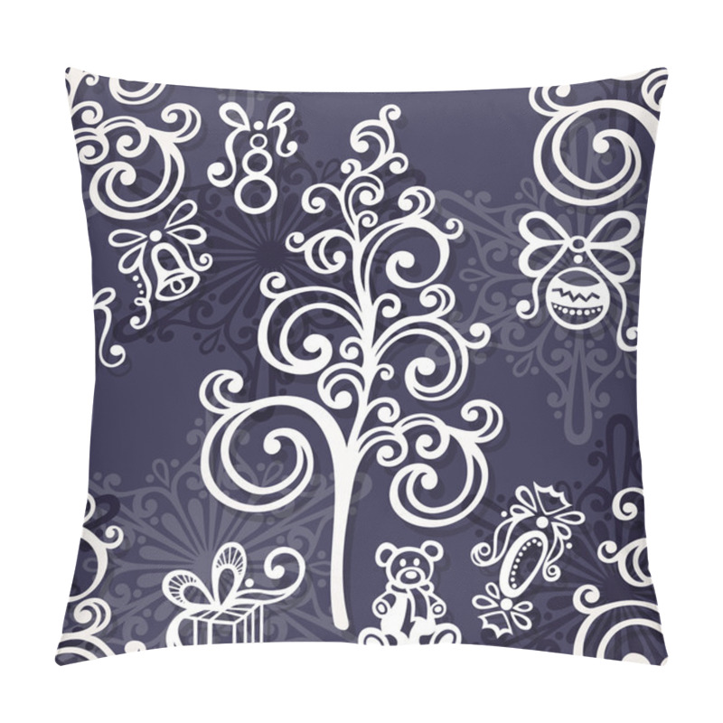 Personality  Ornate Winter Pattern Pillow Covers