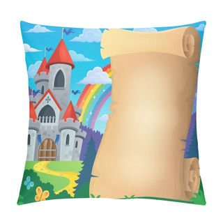 Personality  Parchment And Fairy Tale Castle Pillow Covers
