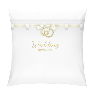 Personality  Wedding Header Background Pillow Covers