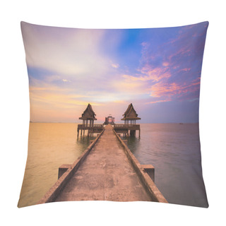 Personality  Abandon Temple In The Ocean  Pillow Covers