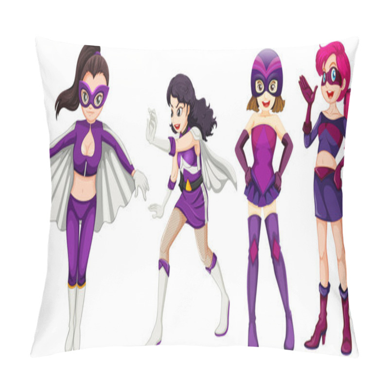 Personality  Superheroes pillow covers