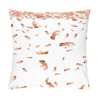Personality  Russian Money - Rubles In The Air. Pillow Covers