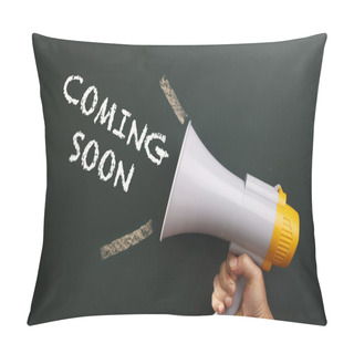 Personality  Announcement Quote With Megaphone  Pillow Covers