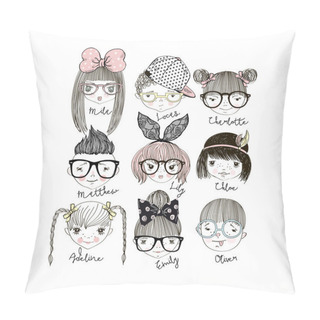 Personality  Cartoon Boys And Girls Pillow Covers