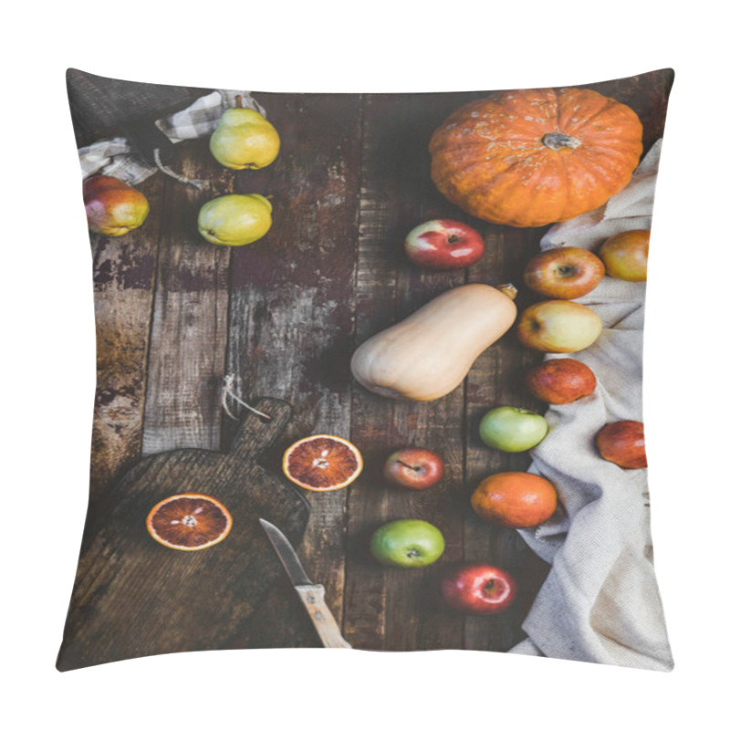 Personality  Pumpkins And Apples Pillow Covers