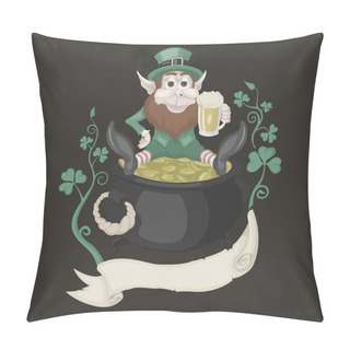 Personality  It Is Image Of St. Patrick. Pillow Covers