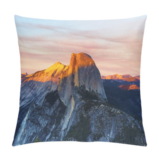 Personality  Sunset From Glacier Point Pillow Covers