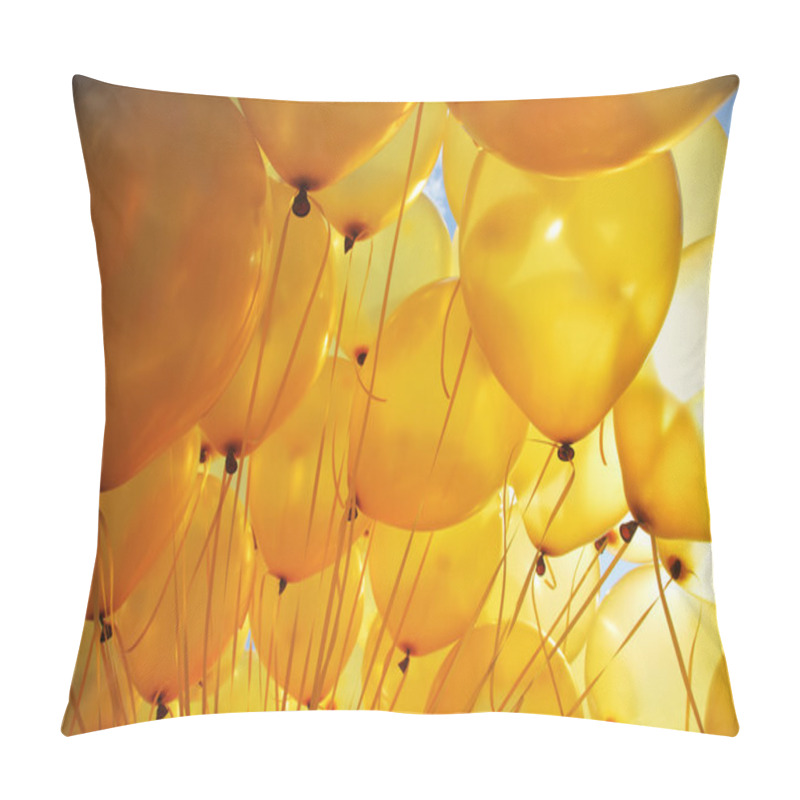 Personality  Balloons background pillow covers
