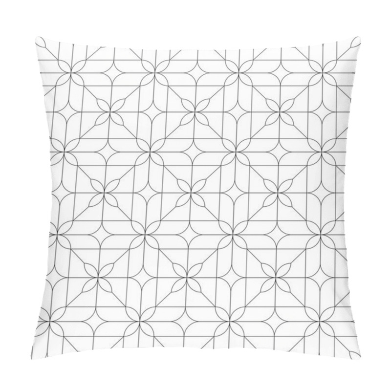 Personality  Geometric seamless pattern. Vector illustration pillow covers