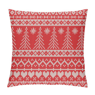 Personality  Digital Composite Of Cool Retro Christmas Jumper Design Pillow Covers