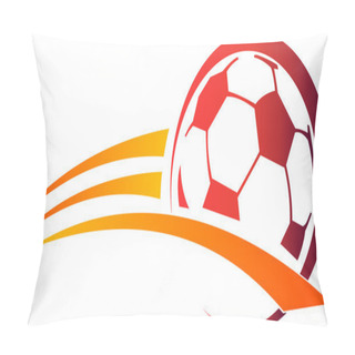 Personality  Foot Ball Pillow Covers
