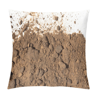 Personality  Soil On White Background Pillow Covers
