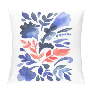 Personality   Watercolor Floral Motif Pillow Covers