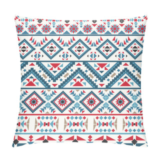 Personality  Seamless Colorful Navajo Pattern Pillow Covers