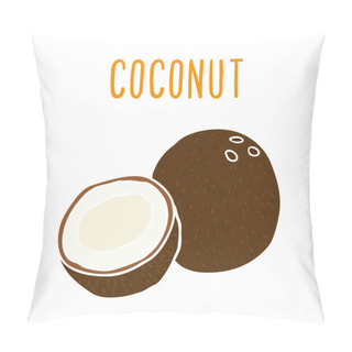 Personality  Coconut. Pillow Covers