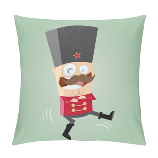 Personality  Funny Russian Cossack Dancer Pillow Covers