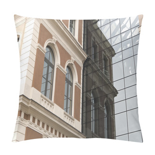 Personality  Mix Of Times In Architecture Pillow Covers