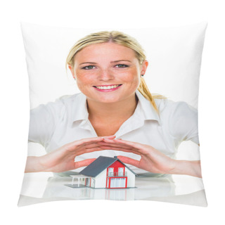 Personality  House Is Protected Pillow Covers